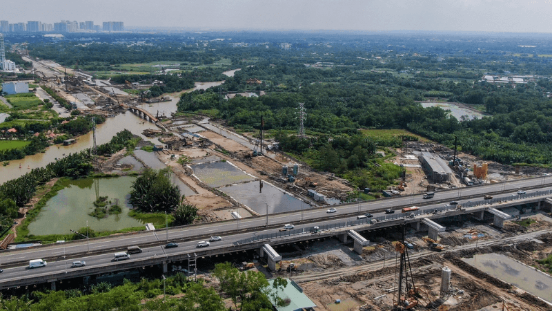 Tiến độ xây dựng Vành Đai 3