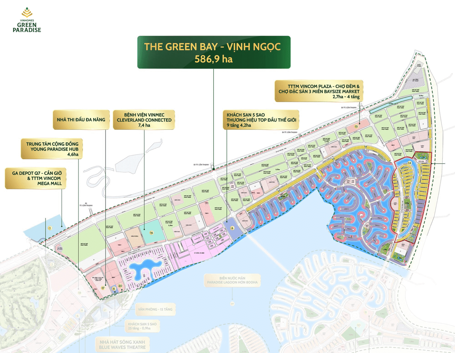 Khu The Green Bay Vinhomes Cần Giờ