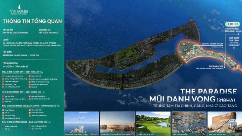 Phân khu The Paradise Vinhomes Green Paradise