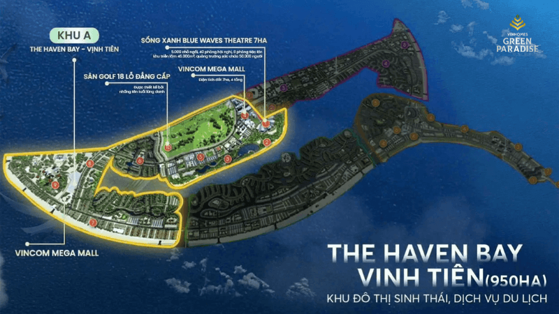 Chính thức mở bán phân khu The Haven Bay Vinhomes Green Paradise Cần Giờ